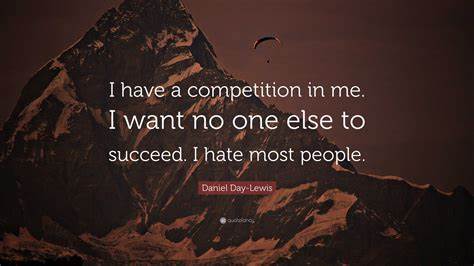 I Want No One Else to Succeed