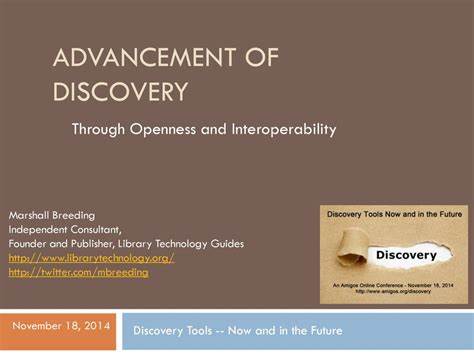 Openness guides discovery