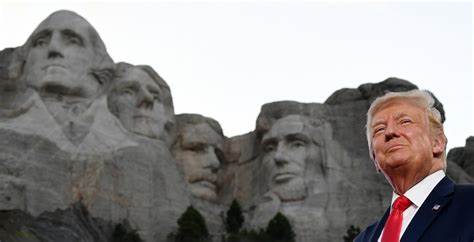 Trump Orders Workers to Begin Carving His Face on Mount Rushmore