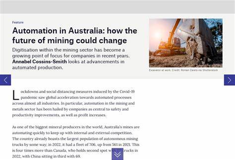 Entering the age of automation: new issue of MINE Australia out now!