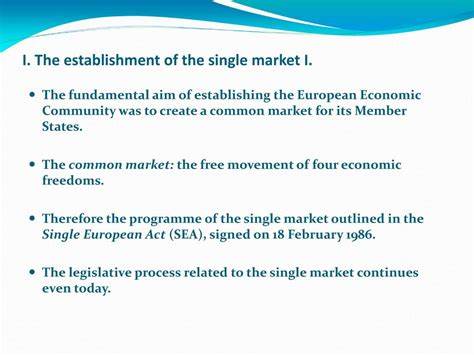 The Myth of the Single Market