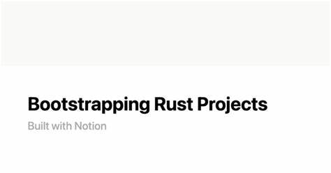Retrobootstrapping Rust for Some Reason