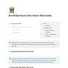 Architecture Decision Records