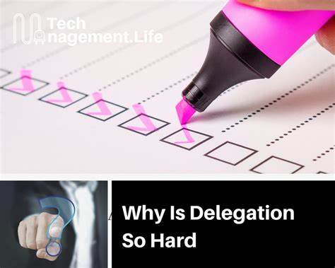 Why is delegation so difficult?
