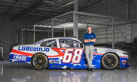 Days after lamenting his plight, NASCAR driver at center of 'Let's go Brandon' chooses to embrace viral slogan - Yahoo Sports