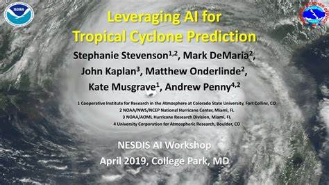 We're supporting better tropical cyclone prediction with AI