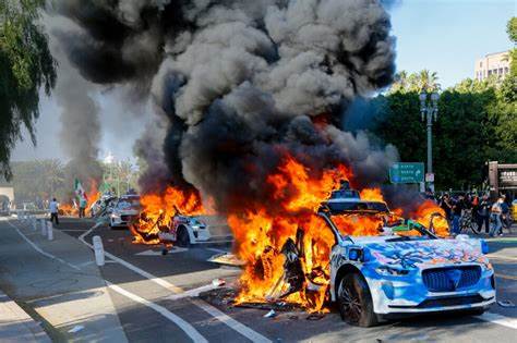 Thermal Runaway: Why Waymo Cars Burned So Completely in the Los Angeles Protests