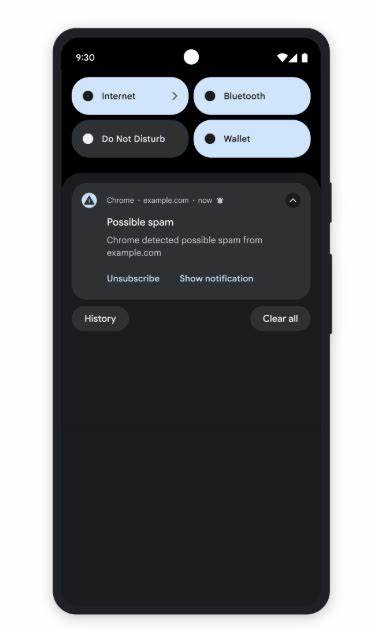 Fighting Unwanted Notifications with Machine Learning in Chrome