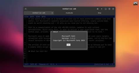 Using Microsoft's New CLI Text Editor on Ubuntu