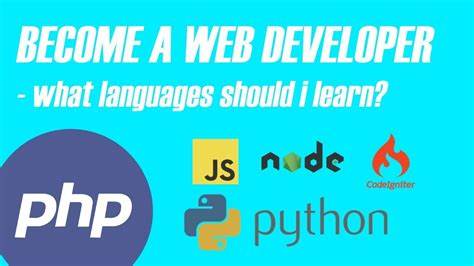 Which New Language Should I Learn for Web Development?