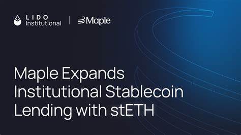 Crypto Lender Maple Partners with Liquid Staking Specialist Lido Finance