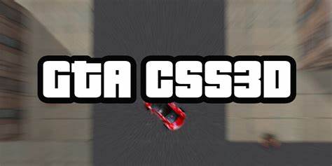 GTA CSS – A technical demo of how CSS 3D works
