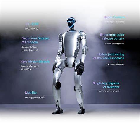 Unitree's Fighting Humanoid Robots
