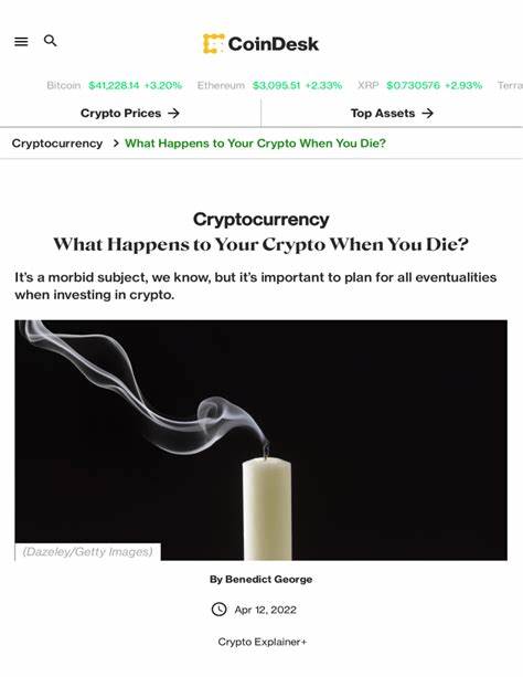 What happens to your crypto when you die? - AOL