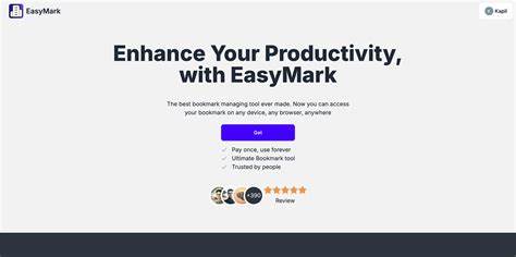 My first launch of easymark on HN