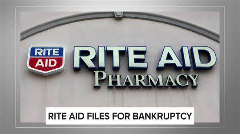 Rite Aid files for bankruptcy for second time in less than 2 years