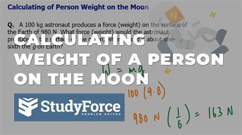 Weighing the Moon