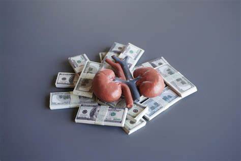Trading stuff for money: Like kidneys or blood or babies