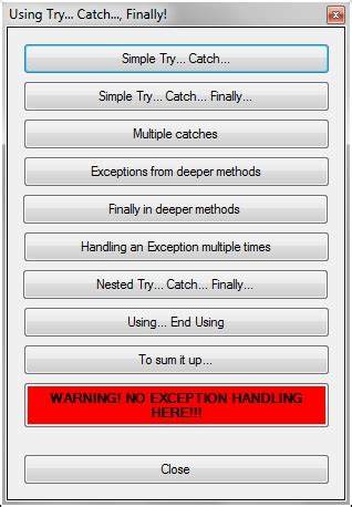 Would you believe try-catch-finally works in plain old C?