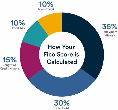 How are credit scores calculated?