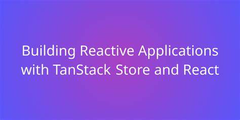 TanStack DB a new reactive client store