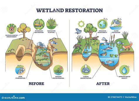 Restoring oil wells back to nature with moss