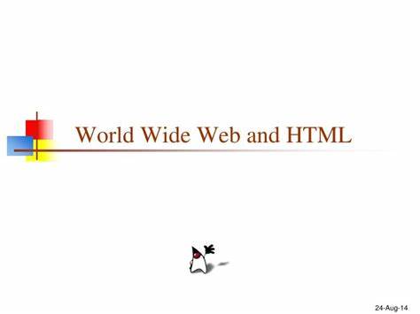 World Wide Web and HTMLTools (2002)