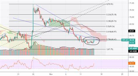 Double Bottom Pattern: Bitcoin Total Domination for CRYPTOCAP:BTC.D by aibek - TradingView