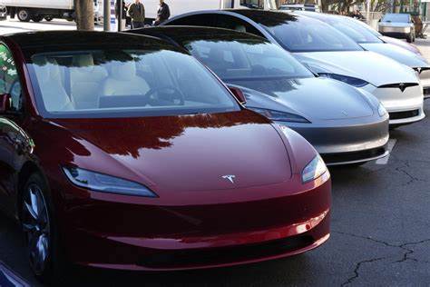 Tesla's Stock Slides After More Weak Sales Data