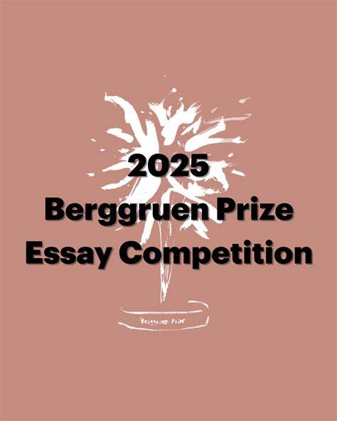 $50k Prize: The 2025 Berggruen Prize Essay Contest