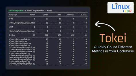 Tokei: Count Your Code, Quickly