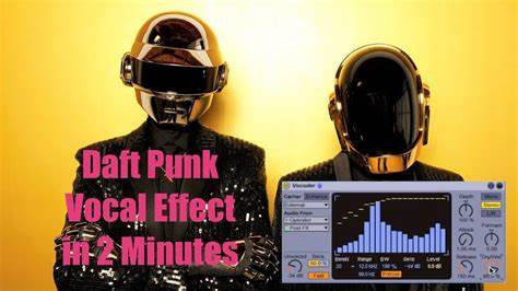 The vocal effects of Daft Punk