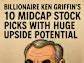Billionaire Ken Griffin’s 10 Midcap Stock Picks with Huge Upside Potential