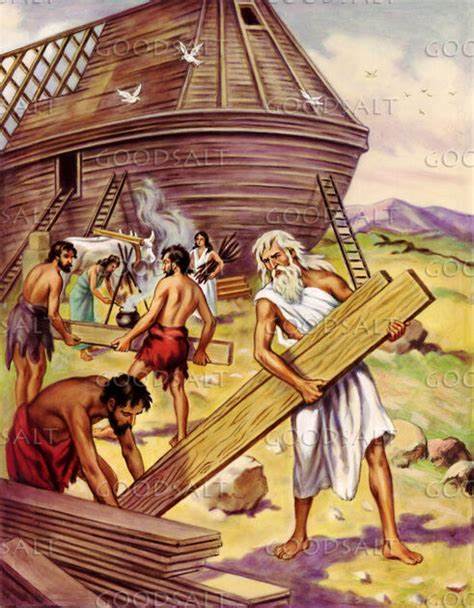 Noah and the Ark. 1: Noah builds the Ark