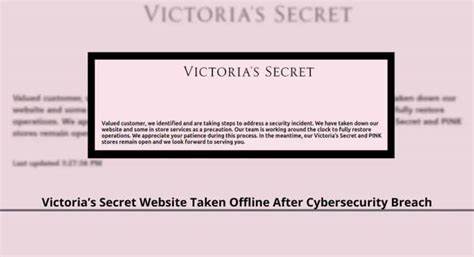 Victoria's Secret Cybersecurity Breach A Significant Concern: Analyst