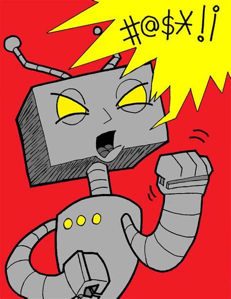 Who Gives a S T About Cursing Robots?