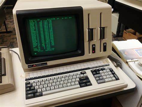 The first machine that ran DOS (and without the 640kB barrier)