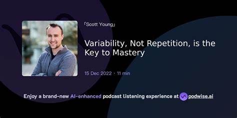 Variability, Not Repetition, Is the Key to Mastery