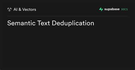 Show HN: SemHash – Semantic Text Deduplication, Outlier Filtering and Sampling