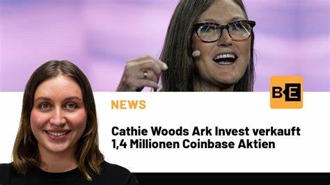 Cathie Woods ARK verkauft Robinhood-Aktien und stockt bei Amazon und Coinbase auf