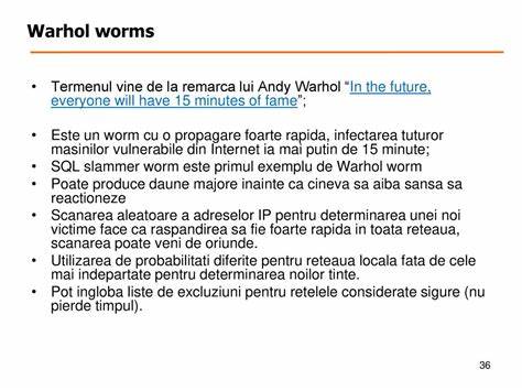 Painting the Internet: A Different Kind of Warhol Worm (2006)