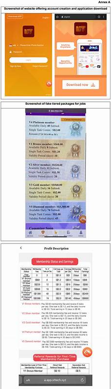 Police Advisory On Fake Online Job Scams - Singapore Police Force