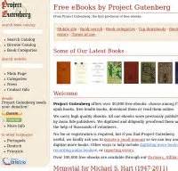 Project Gutenberg Down