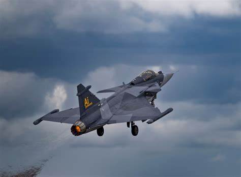 Saab achieves AI milestone with Gripen E