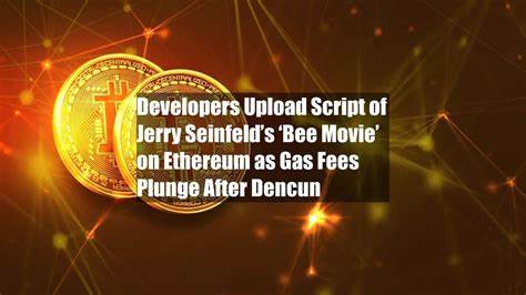 Jerry Seinfeld Bee Movie Script on Ethereum in Blob Test - CCN.com