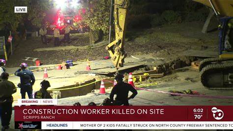 Construction worker killed in accident at project site in Scripps Ranch