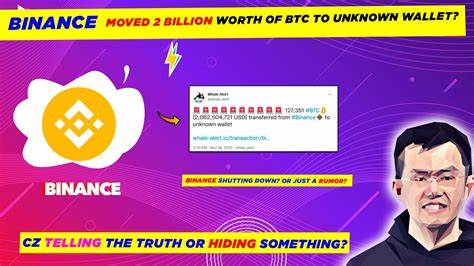 $2.35 Billion in BTC Moved From Binance: Should Investors Be Alarmed?
