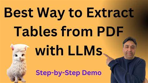 Cell Mates: Extracting Useful Information from Tables for LLMs