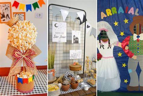 Inspirações de Como Montar um Arraial em Casa