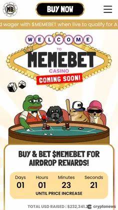 MemeBet Token Presale: Krypto-Casino trifft auf Memecoins